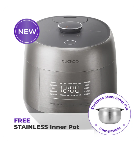 CRP-PHTR0609F(6CUPS) IH Twin pressure Master Chef Silence Objet Pro+Stainless Inner Pot