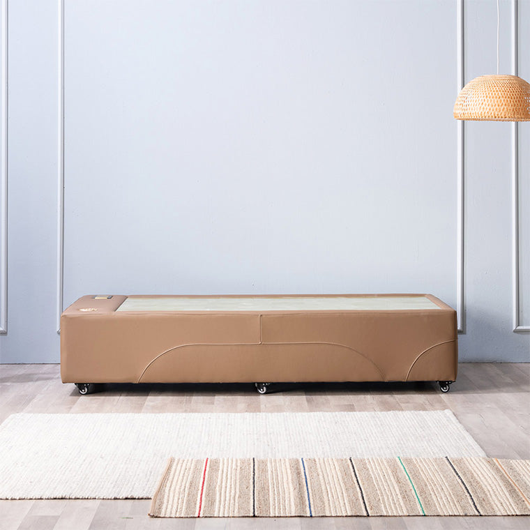 장수 미니쇼베드 가죽 돌소파 Jangsoo Mini-Showbed Nature Stone Heating Couch