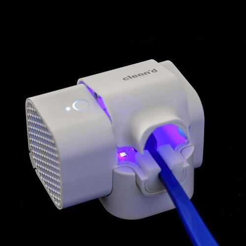 CLEAN'D 클린디 휴대용 무선 칫솔살균기 윈디 CL-403_ Windy Toothbrush Sanitizer CL-403