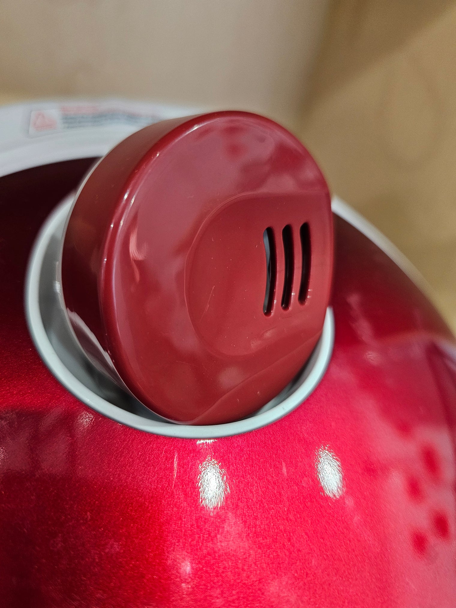 Steam cap