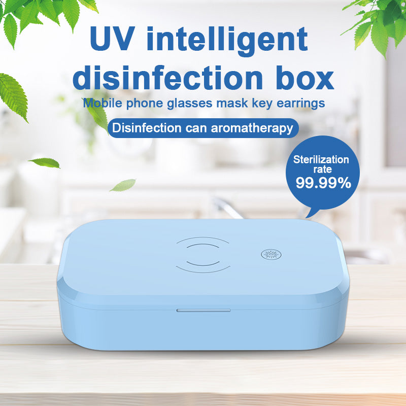 UV Box Sterilization + Wireless Charge Box_자외선 휴대폰 소독+무선충전 박스