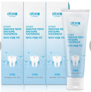 Atomy Sensitive Teeth & Gums Toothpaste 이앤몸 치약