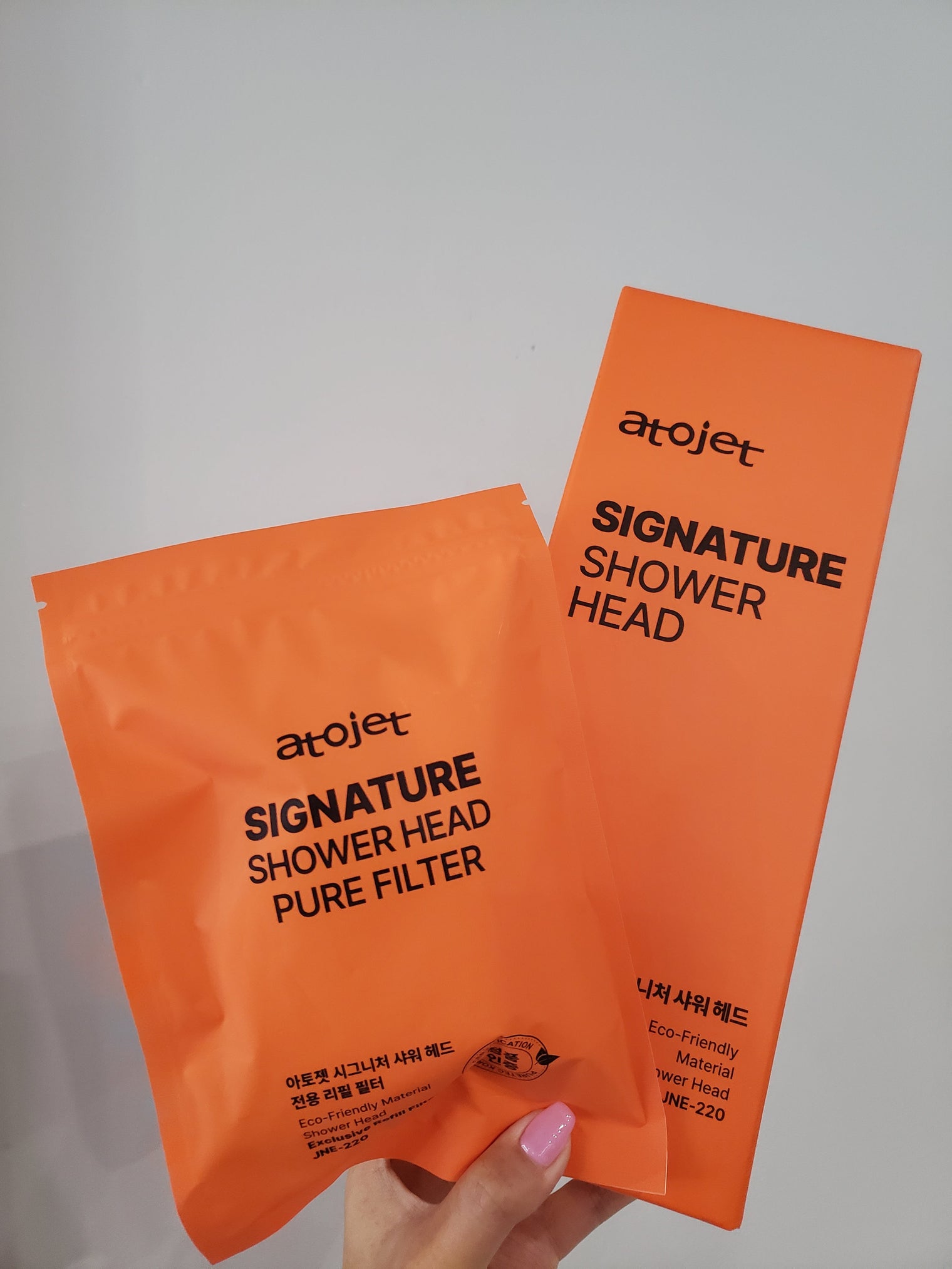 [Atojet] Signature shower head_시그니처 샤워 헤드