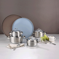 [PN Cookware] Pure Garten Premium 5PLY Stainless Steel Pot_ 풍년 퓨어가르텐 5중바닥 프리미엄 스테인레스 냄비