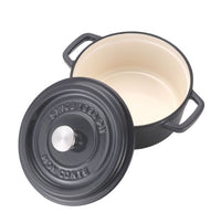 [PN Cookware] Briller Mon Conte IH 18cm (Glossy grey) 브리에 몽꽁떼 캐서롤 IH 18cm 법랑주물냄비 (글로시 그레이)