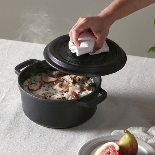 [PN Cookware] Briller Mon Conte IH 18cm (Glossy grey) 브리에 몽꽁떼 캐서롤 IH 18cm 법랑주물냄비 (글로시 그레이)