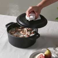 [PN Cookware] Briller Mon Conte IH 18cm (Glossy grey) 브리에 몽꽁떼 캐서롤 IH 18cm 법랑주물냄비 (글로시 그레이)
