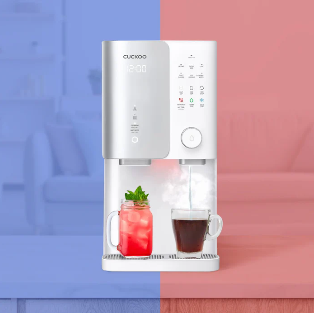 ZERO to100°C Water purifier 끓인물 + 얼음 정수기 (CP-SN102HW)