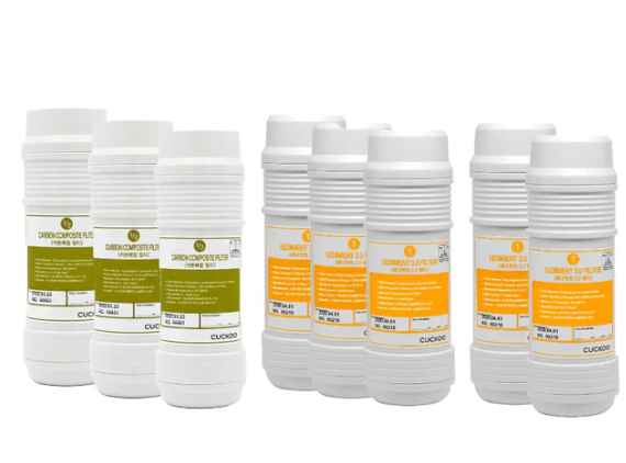 Water Purifier Filter (CPFS-S12M0803US/CP-SN102HW) Filter Bundle For 1 Year (끓인물 + 얼음 정수기 필터 )