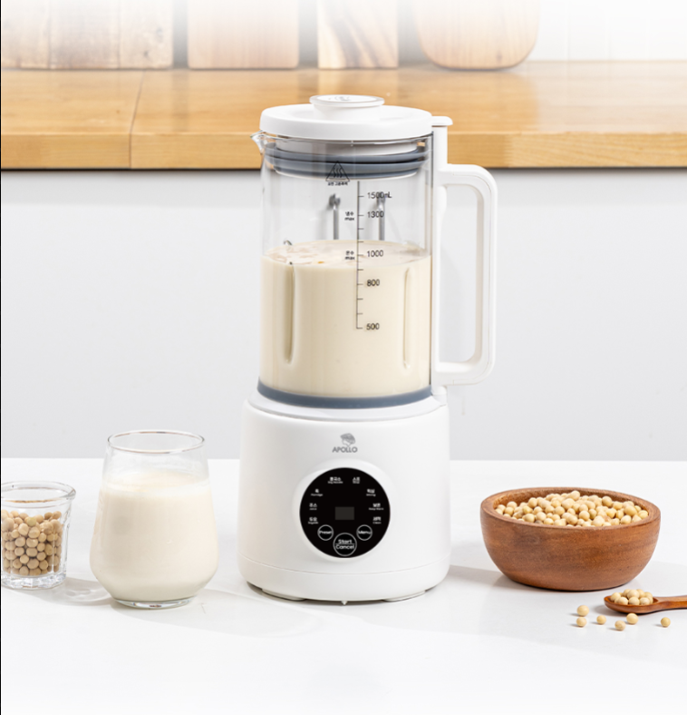 Apollo Soymilk maker(Glass Container) 아폴로 두유제조기(유리형) APM-G1564K