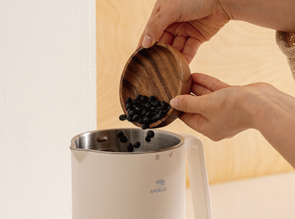 Apollo Soymilk maker(Stainless Container) 아폴로 두유제조기(스테인리스형) APM-S8515K