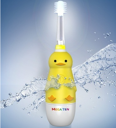 [MEGA TEN] 360 Degree Kids Ultrasonic Electric Toothbrush