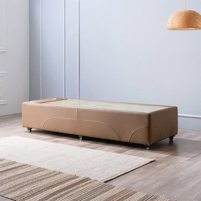 장수 미니쇼베드 가죽 돌소파 Jangsoo Mini-Showbed Nature Stone Heating Couch