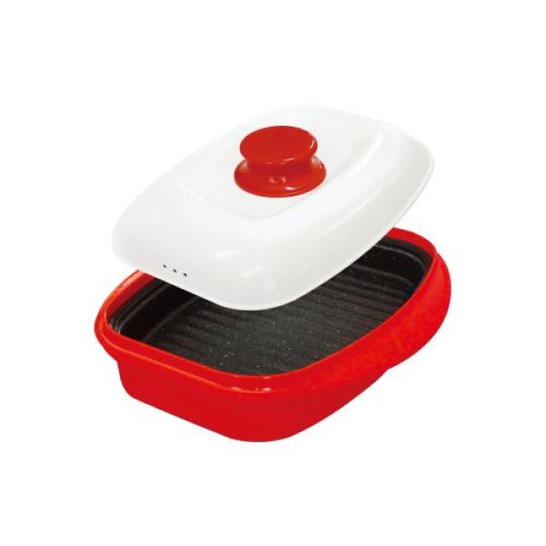 [Rangemate] Microwave Pot Rectangular long Grill_ 렌지메이트 원적외선 전자렌지 다용도 사각그릴 + Range mate microwave mini cooker 렌지메이트 미니쿠커