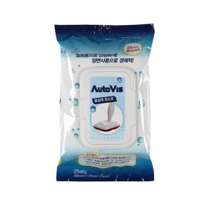 Autovis Disposable Cleaning Pad 오토비스 일회용 청소 패드 패키지