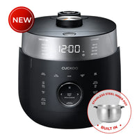 CRP-LHTAR0609F (6CUPS) Twin pressure Master Chef with Stainless Steel Inner Pot [Black]