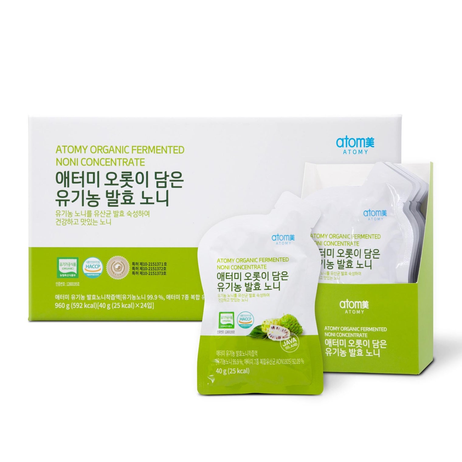 애터미 오롯이 담은 유기농 발효 노니 (1병)
