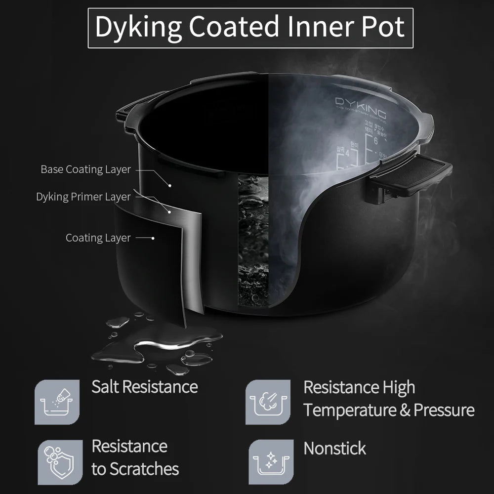 CRH-TWS0610PWUS (6CUPS) / 스테인리스 내솥 Stainless INNER POT (CUCHEN / 쿠첸)