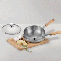 [PN Cookware] Marais 3PLY Wood Handle IH Set_ 풍년 마레 통3중 우드 IH 세트