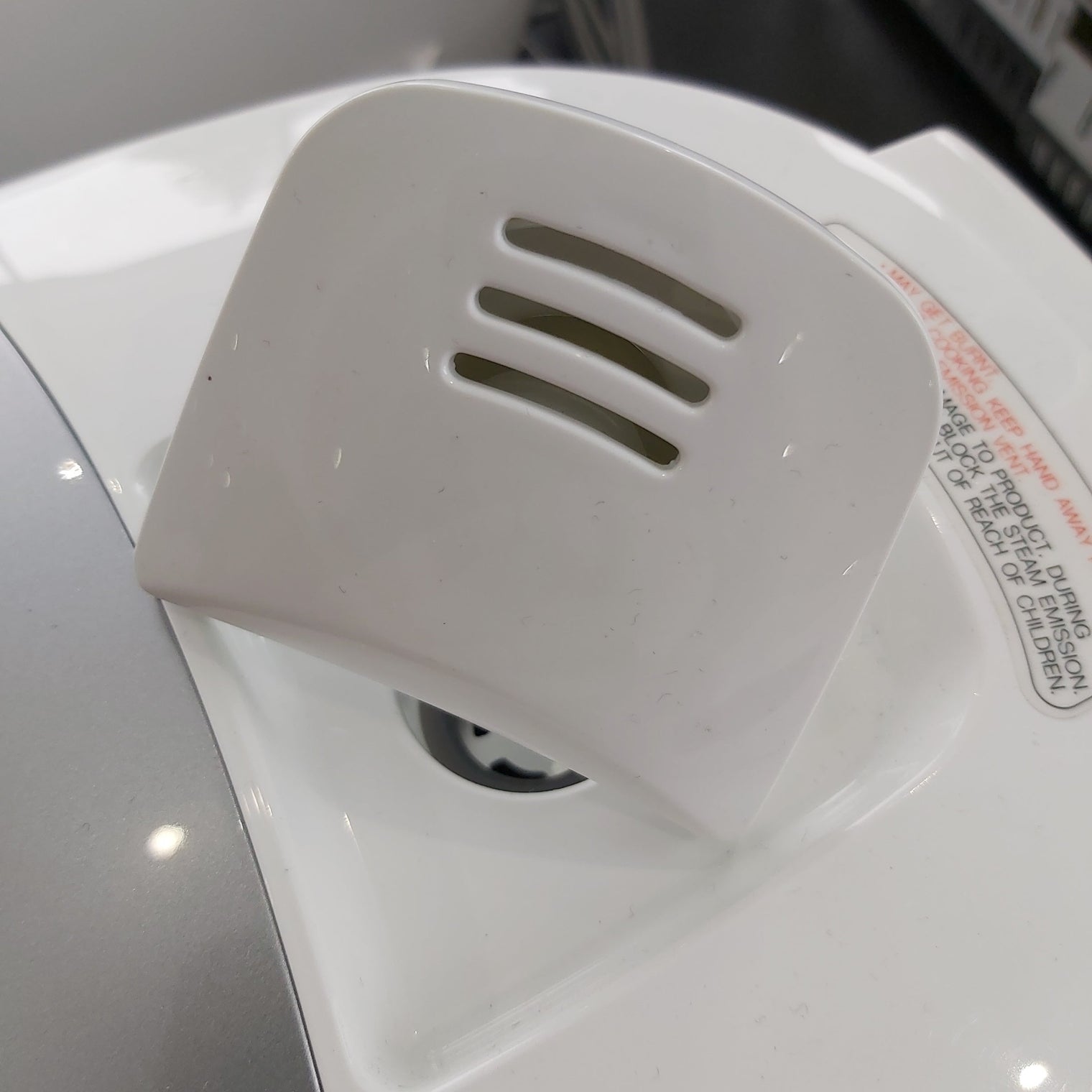 Steam cap