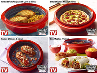 [Rangemate] Microwave Pot Grill Round professional_ 렌지메이트 원적외선 전자렌지 다용도 원형 그릴 PRO