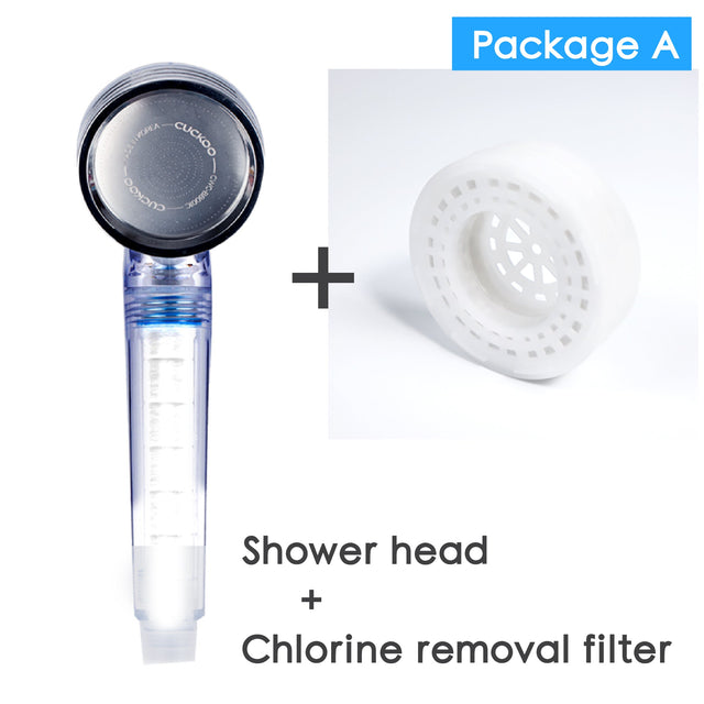 Cuckoo Shower Filtered Head Advanced (쿠쿠 샤워 클린 헤드 고급형) CWC-CB001C