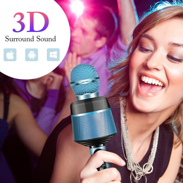 Wireless Karaoke Microphone_무선 노래방 마이크